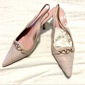 Valentino pink kitten heels!